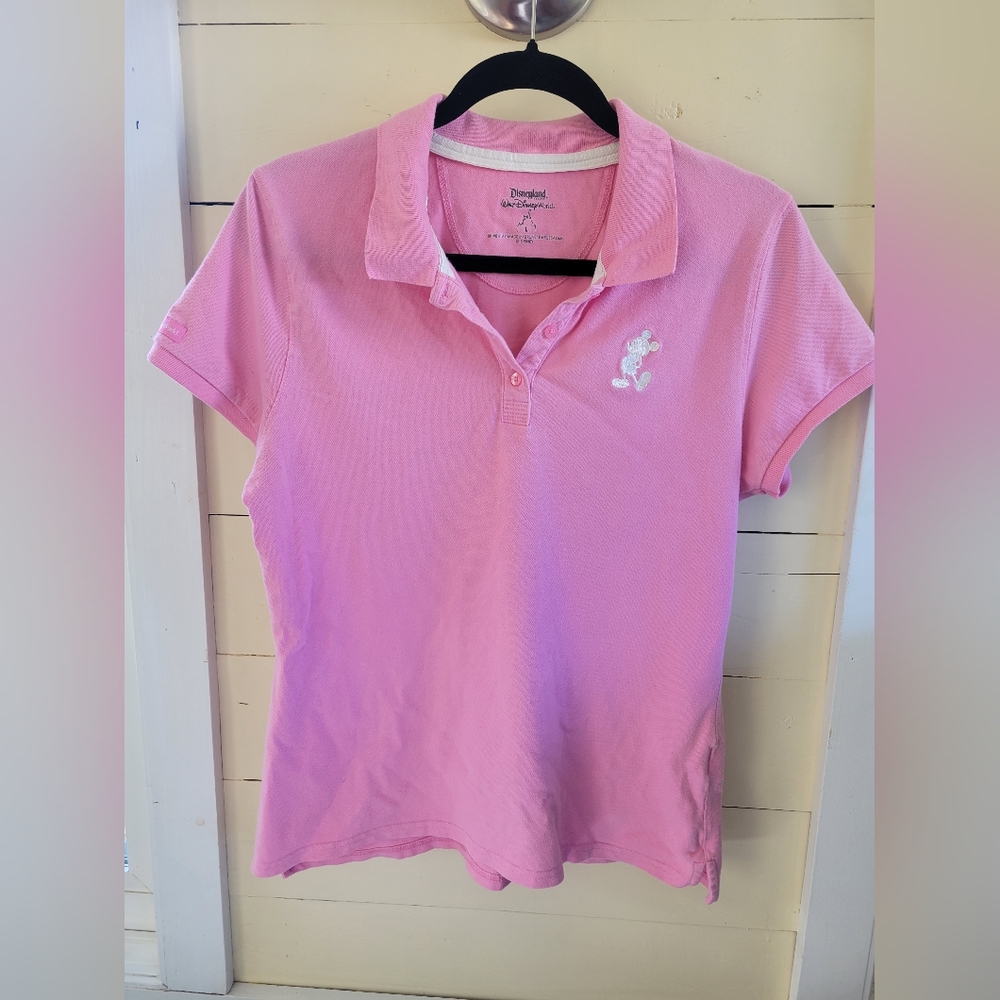 Womens Size L Disney Golf Polo